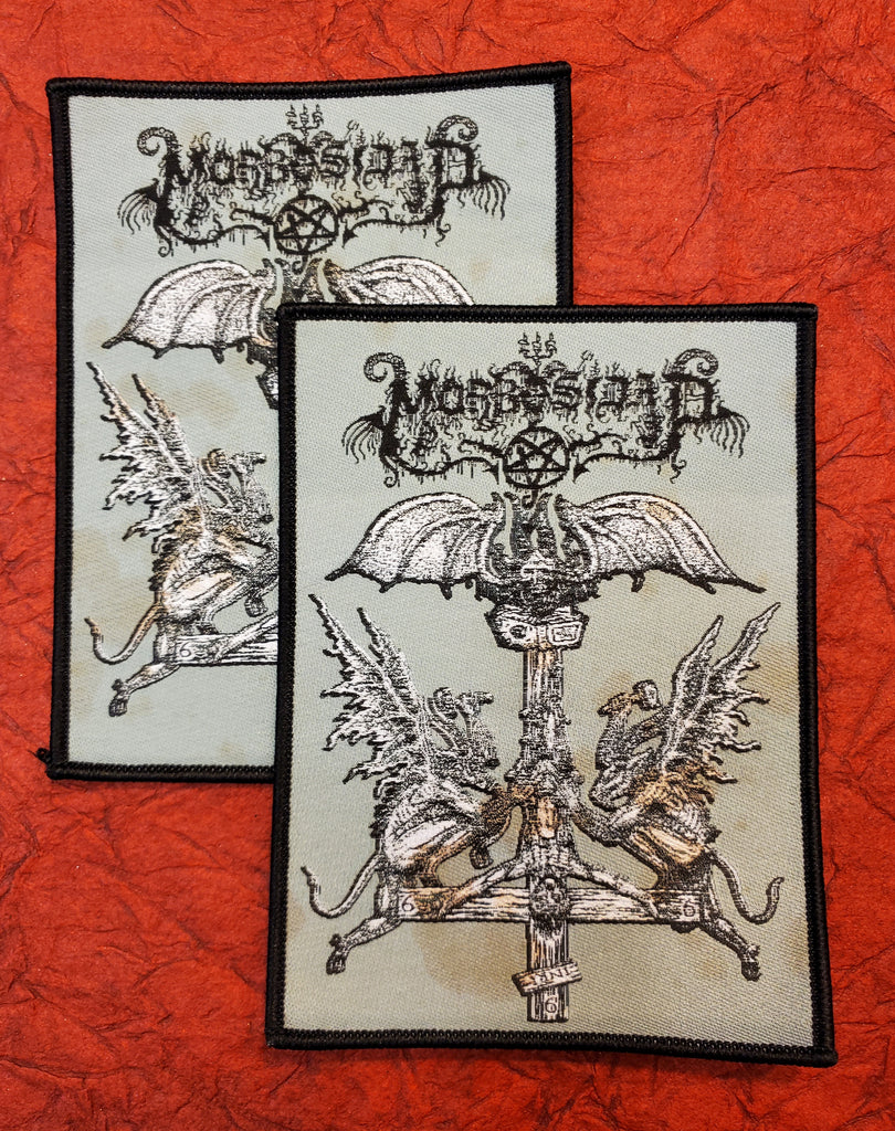 MORBOSIDAD "Inverted Christ" Official patch with real goats blood