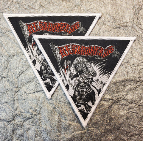 DESTROYER 666 "Triangle Patch" (white border)