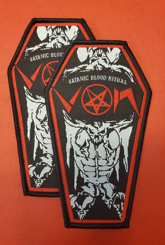 VON "Satanic Blood Ritual" Coffin Patch