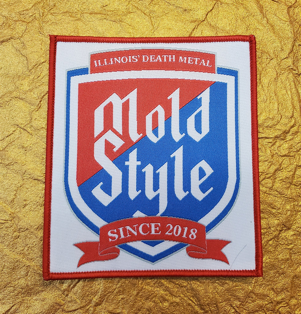MOLDER "Mold Style" patch (red border)