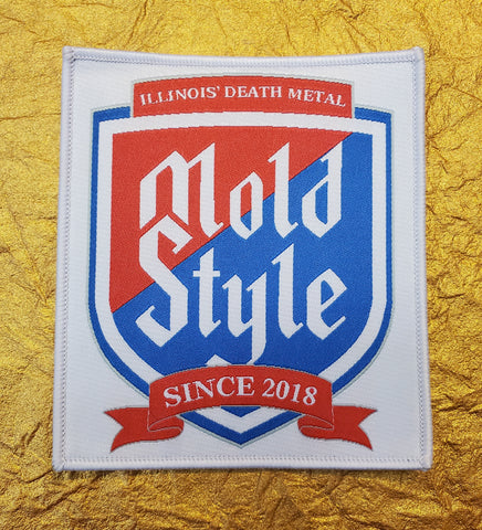 MOLDER "Mold Style" patch (white border)