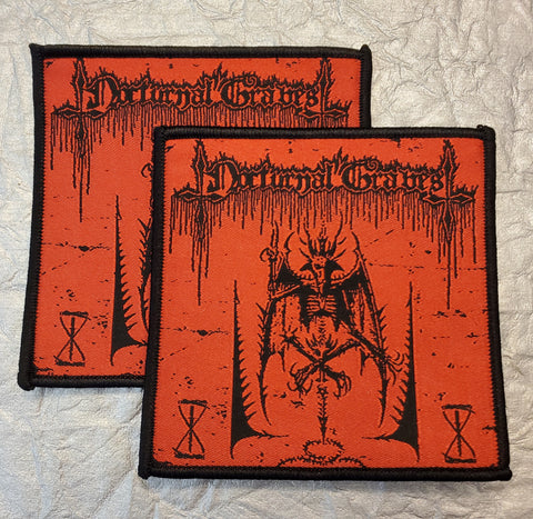 NOCTURNAL GRAVES "Patch" (black border)