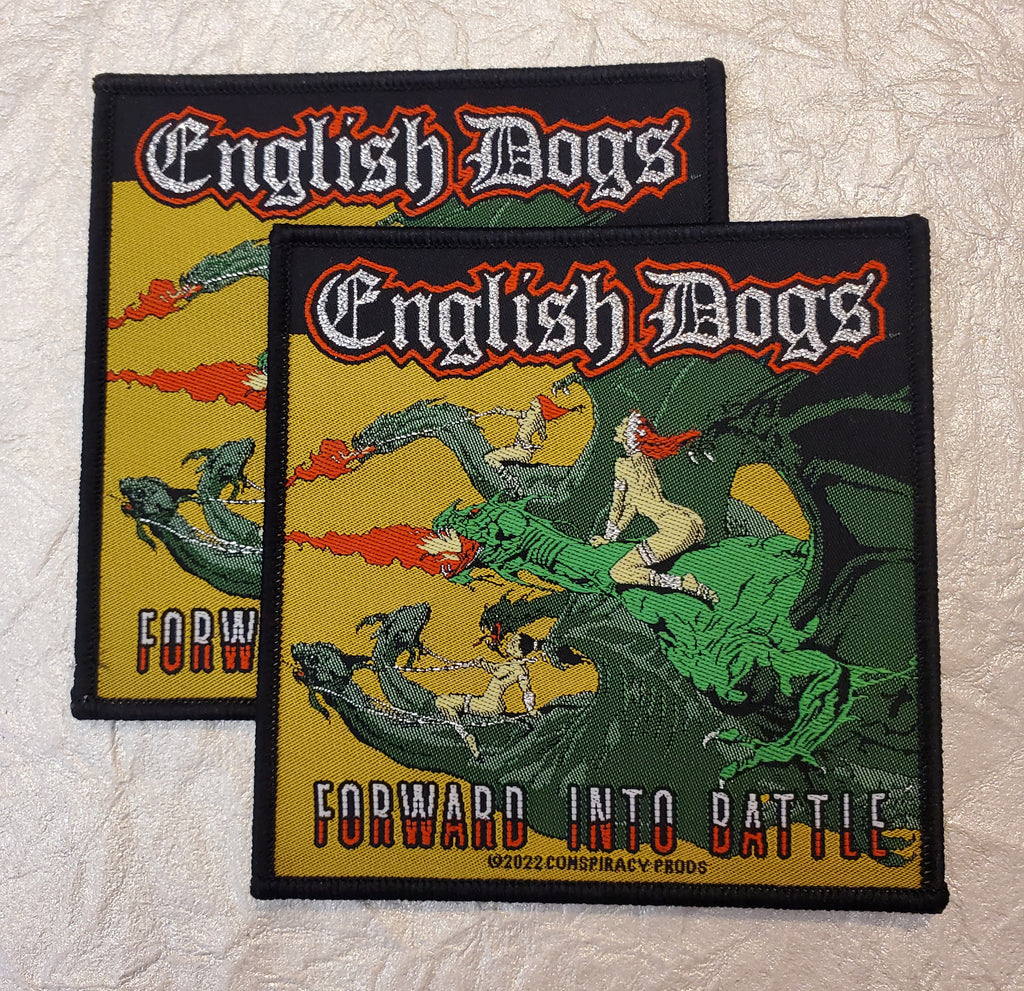 ENGLISH DOGS "Forward Into Battle" patch