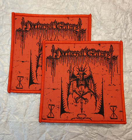 NOCTURNAL GRAVES "Patch" (red border)