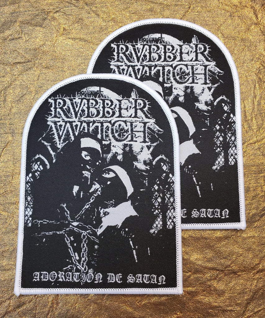 RVBBER WITCH "Adoration De Satan" patch (witch border)