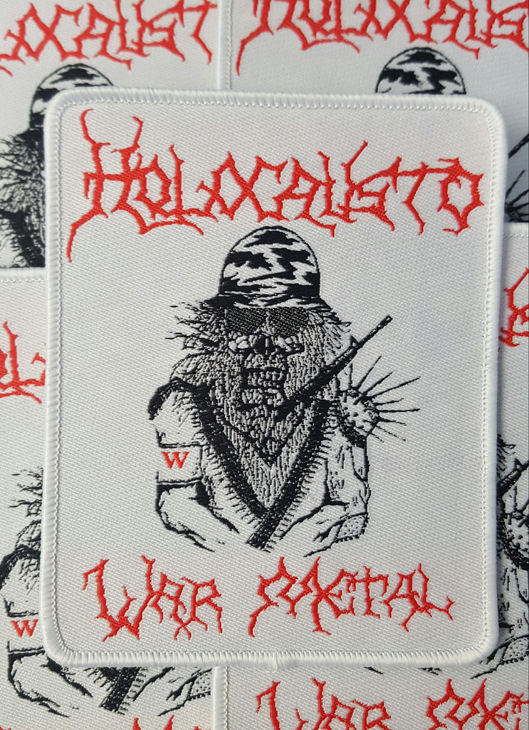 HOLOCAUSTO "War Metal" Official patch  (white border)