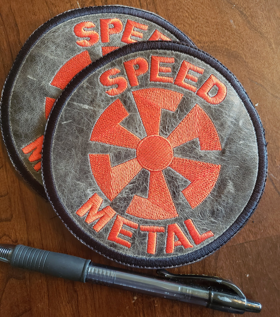 SPEED METAL "Real Leather" patch