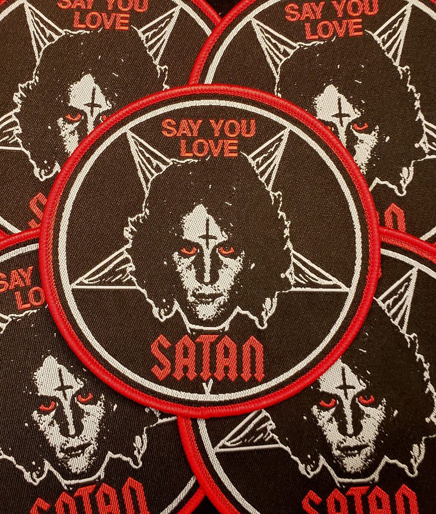 RICKY KASSO "Say You Love Satan" patch