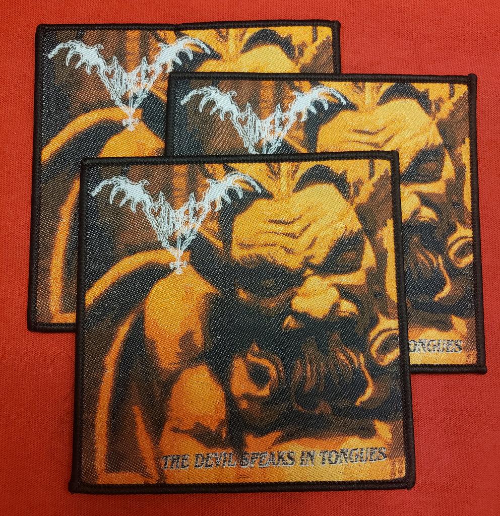 MORTEM "The Devil Speaks In Tongues" patch