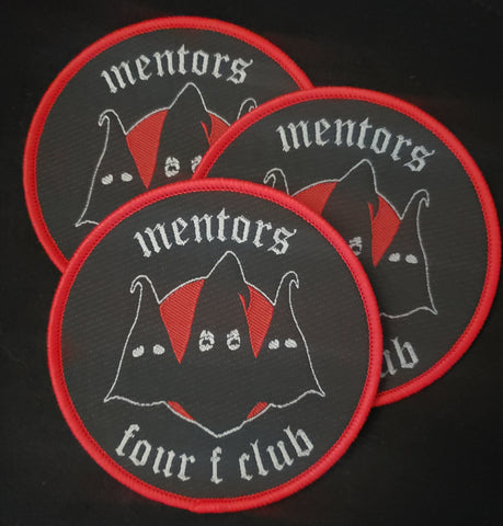 MENTORS "Four F Club" patch (red) border