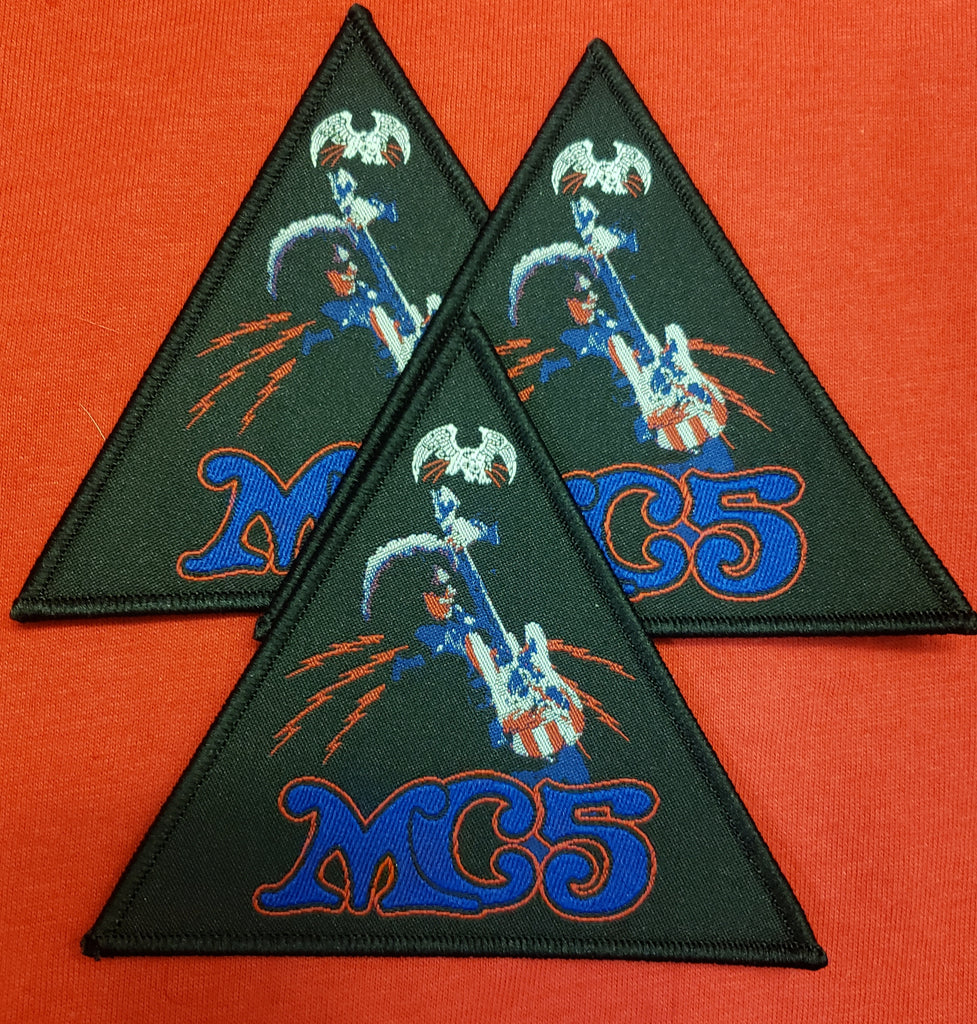 MC5 "Patch" woven (black border)