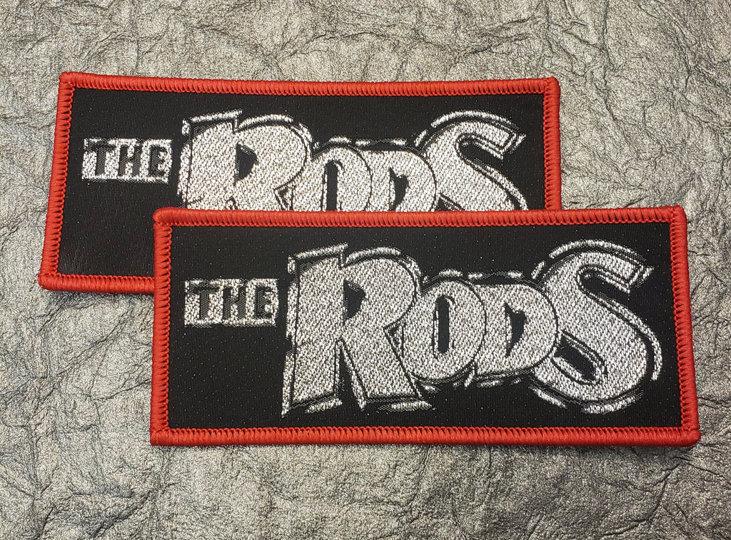 THE RODS "Logo" patch (red logo)