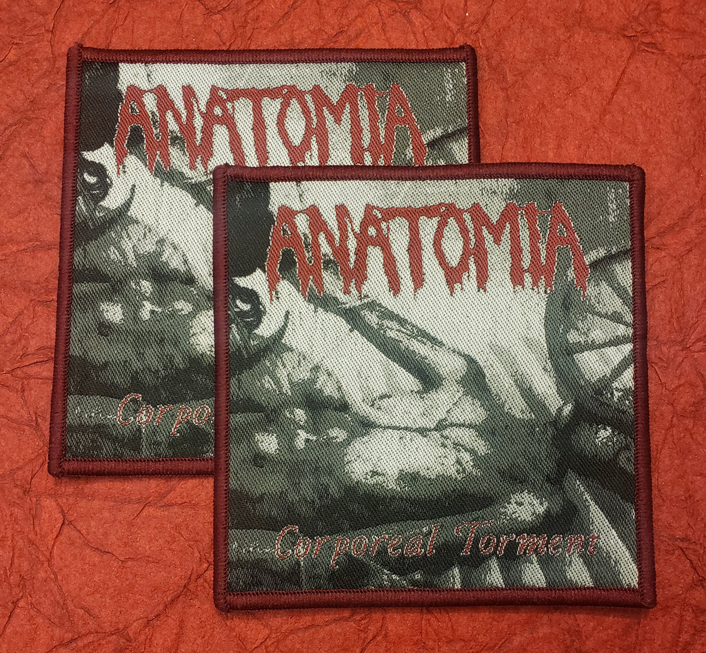 ANATOMIA "Corporeal Torment" Official Patch (red border)