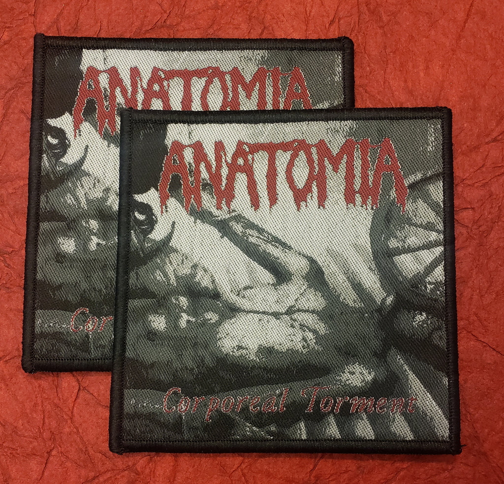 ANATOMIA "Corporeal Torment" Official Patch (black border)