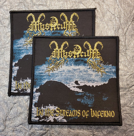 MYSTICUM "In The Streams Of Inferno" patch (black border)