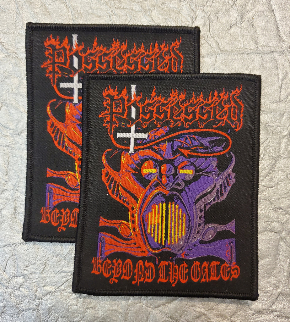 POSSESSED - Official "Beyond The Gates" patch Euro Import