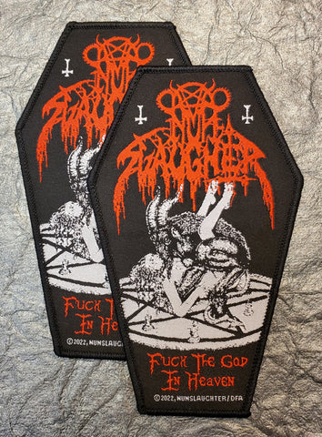 NUN SLAUGHTER "Coffin Patch" (black border)